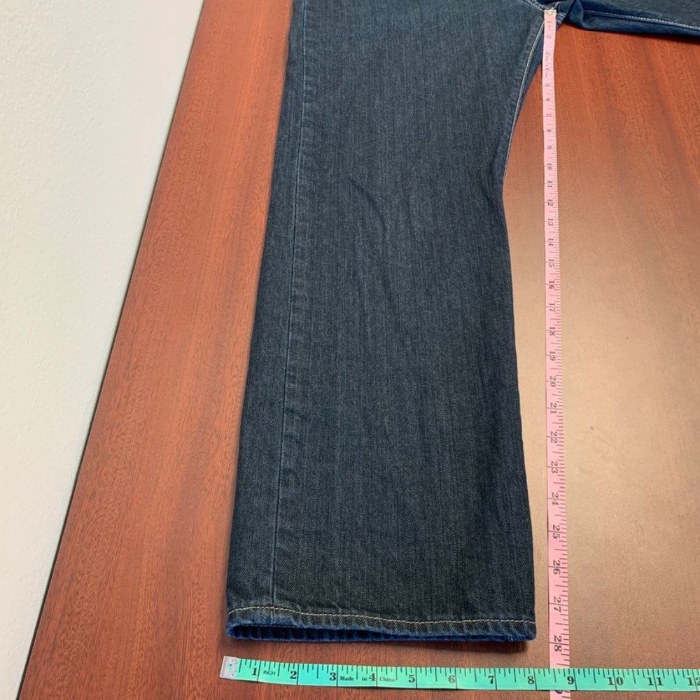 501 Dark Navy Levi's - Picture 3 of 10